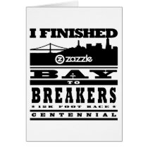 Bay To Breakers Commerative Gear Card