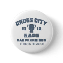 Bay To Breakers Cross City Race - Blue Button