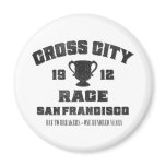 Bay To Breakers Cross City Race Magnets