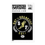 Bay To Breakers Distressed Winged Shoe Postage