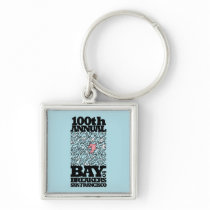 Bay To Breakers Running Man Key Chain