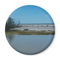 Bay To Gulf of Mexico Fridge Magnet