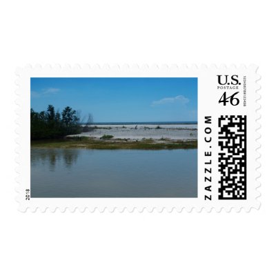 Bay To Gulf of Mexico Postage by Debrene