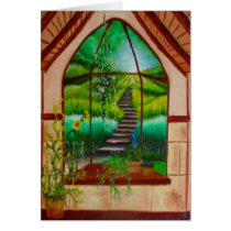 Bay Window Greeting Cards