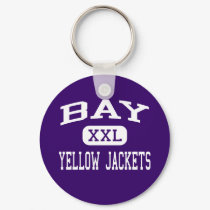 Bay - Yellow Jackets - High School - Bay Arkansas keychains by customteamsportswear Bay - Yellow Jackets - High School - Bay Arkansas keychains