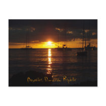 Bayahibe Sunset, Bayahibe, Dominican Republic postcards by munkie73 Bayahibe Sunset, Bayahibe, Dominican Republic postcards