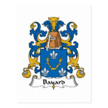 Bayard Family Crest Post Cards