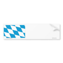 Bayern / Bavaria Flag (Lozengy Version) bumper stickers