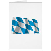Bayern / Bavaria Flag (Lozengy Version) Greeting Card