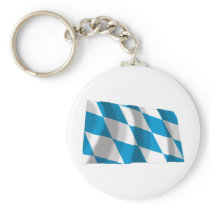 Bayern / Bavaria Flag (Lozengy Version) Keychain