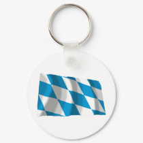 Bayern / Bavaria Flag (Lozengy Version) keychains