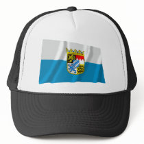 Bayern / Bavaria Flag with Arms Trucker Hat