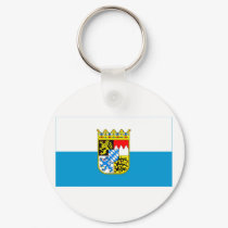 Bayern / Bavaria Flag with Arms keychains
