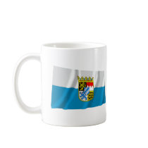Bayern / Bavaria Flag with Arms Coffee Mug