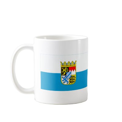 Bayern / Bavaria Flag with Arms Mugs by Vexillophile