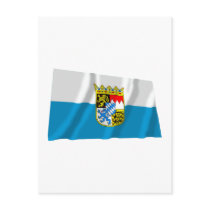 Bayern / Bavaria Flag with Arms Post Card