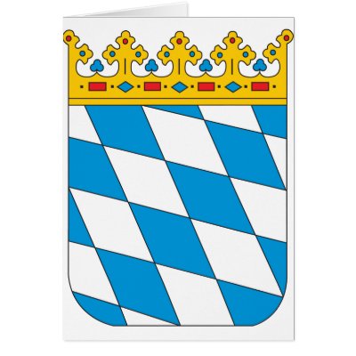 bayern_coat1 greeting cards by teyes143