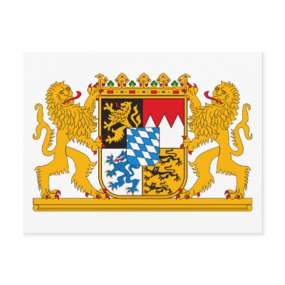 Bayern Coat of Arms Postcard by FlagTshirts