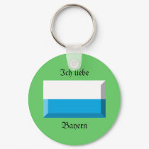 Bayern Flag Gem keychains