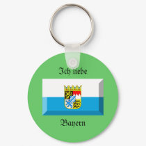 Bayern Flag Gem keychains