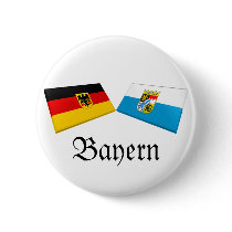Bayern, Germany Flag Tiles buttons