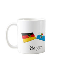 Bayern, Germany Flag Tiles Mug
