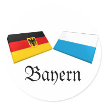 Bayern, Germany Flag Tiles stickers