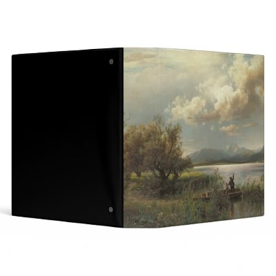 Bayern Landscape, 1856 3 Ring Binders by bridgemanart