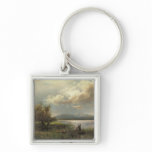 Bayern Landscape, 1856 Keychain