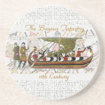 Bayeux Tapestry 11th Century Beverage Coaster