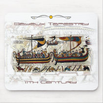 Bayeux Tapestry Scene Mouse Pads