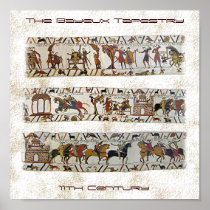 Bayeux Tapestry Scene Print