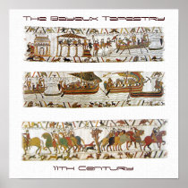 Bayeux Tapestry Scene Print