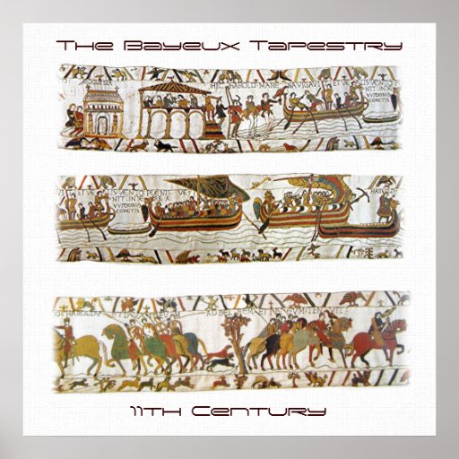 Bayeux Tapestry Scene Print Zazzle