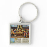 Bayezid I receiving the ransom Keychain