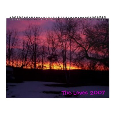 Bayfield Sunrise 05, The Loves 2007 Wall Calendars by elizamarie