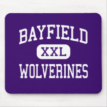 Bayfield - Wolverines - High - Bayfield Colorado mousepads