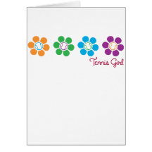 Bayflower Tennis Greeting Cards