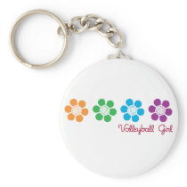 Bayflower Volleyball Key Chains