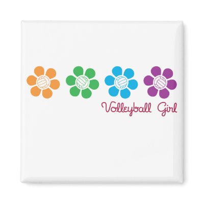 Bayflower Volleyball Refrigerator Magnet by truetomboy
