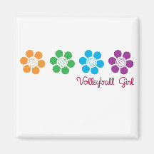 Bayflower Volleyball Refrigerator Magnet