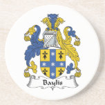 Baylis Family Crest Beverage Coasters