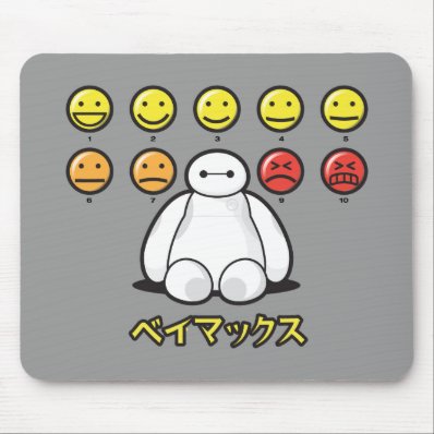 Baymax Emojicons Mousepads