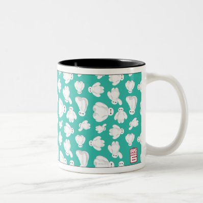 Baymax Green Classic Pattern Coffee Mug