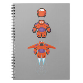 Baymax Orange Super Suit Spiral Notebook