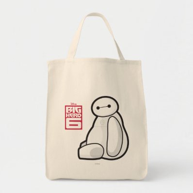 Baymax Sideways Sitting Tote Bag