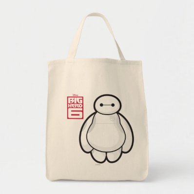 Baymax Standing Tote Bags