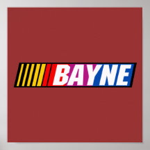 Bayne black print