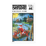 Bayou Santa Postage