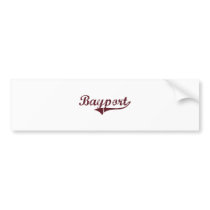 Bayport Minnesota Classic Design Bumper Stickers